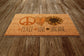 Peace Love Sunshine Door Mat, Spring Door Mats, Farmhouse Doormat, Love Spring Doormats, Funny Doormat, Welcome Mats