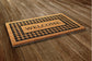 Houndstooth Welcome Door Mat, Houndstooth Welcome Coir Door Mats, Funny Doormat, Welcome Outdoor Mat