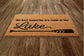 Best Memories at Lake Door Mat, On Lake Welcome Coir Door Mats, Funny Doormat, Welcome Outdoor Mat