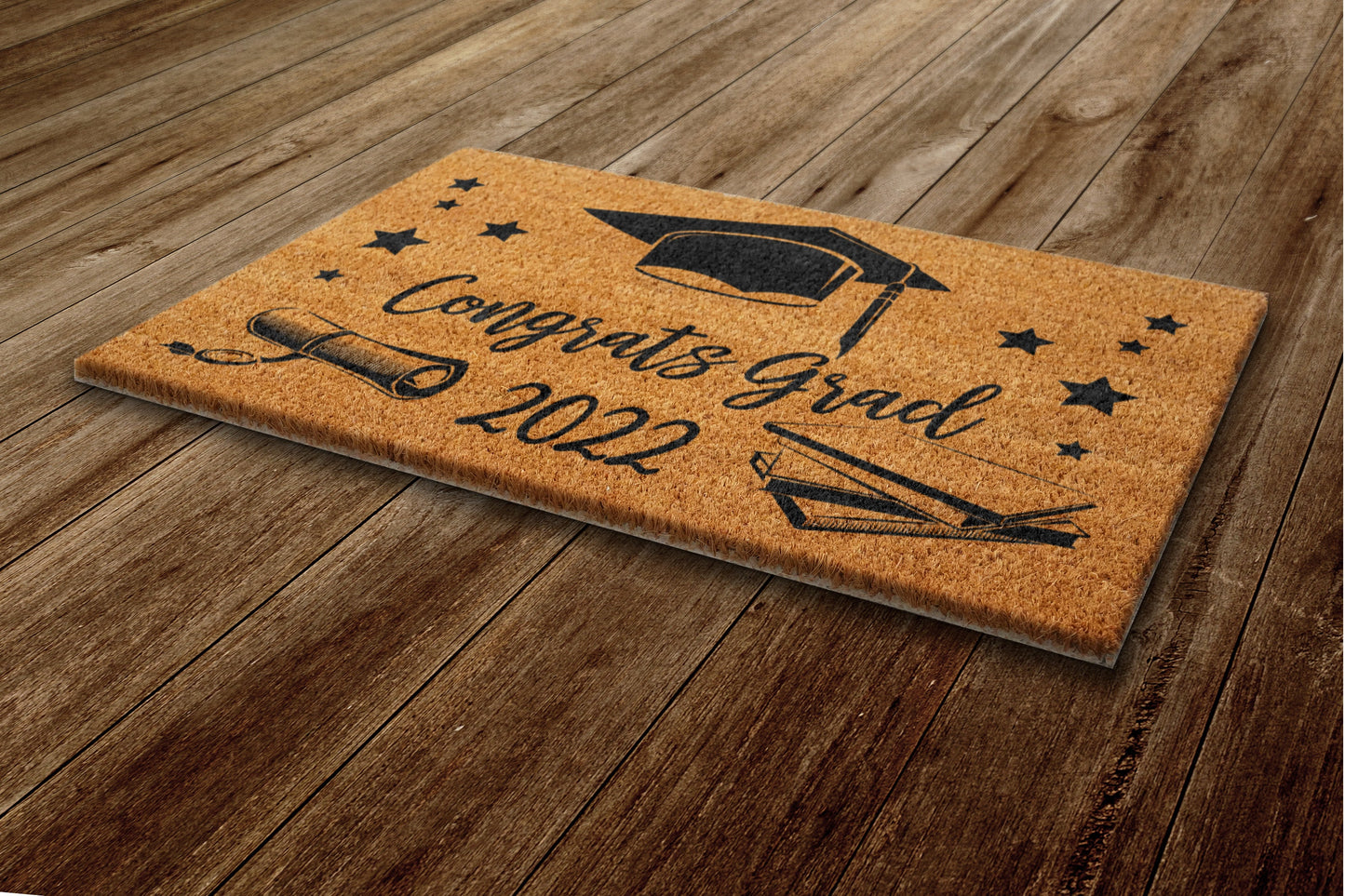 Congrats Grad Door Mat, Congratulations Door Mats, Funny Doormat, Welcome Mats Gift Doormat Graduation Gift