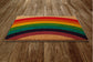 Big Rainbow Door Mat, Rainbow Coir Door Mats, Big Funny Rainbow Doormat, Welcome Rainbow Outdoor Mat