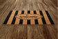 Cabana Welcome Door Mat, Cabana Stripe Welcome Coir Door Mats, Funny Doormat, Welcome Outdoor Mats