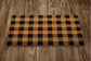Plaid Pattern Welcome Door Mat, Plaid Welcome Coir Door Mats, Funny Doormat, Welcome Outdoor Mats