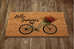 Hello Summer Door Mat, Hello Summer Welcome Coir Door Mats, Funny Doormat, Welcome Outdoor Mat