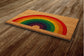 Rainbow Door Mat, Rainbow Welcome Coir Door Mats, Funny Doormat, Welcome Outdoor Mat