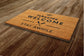 Lakeside Welcome Stay Awhile Door Mat, On Lake Lake Welcome Coir Door Mats, Funny Doormat, Welcome Outdoor Mat