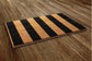 Cabana Door Mat, Vertical Stripes Door Mats, Funny Doormat, Welcome Outdoor Coir Mats Gift Doormat Housewarming Gift