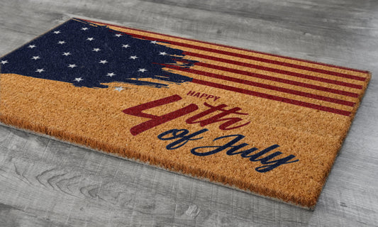 4th of July Door Mat, Independence Day Doormat Mat, Patriotic Door Mats, Funny Doormat, Welcome Mats