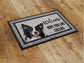 Collies Doormat, Collies Funny Dogs Door Mat, Collies Doormats, Funny Collies Dogs Rubber Mat, Welcome Mat