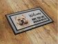 American Bullies Doormat, American Bullies Funny Dogs Door Mat, American Bullies Doormats, American Bullies Dogs Rubber Mat, Welcome Mat