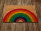 Rainbow Door Mat, Rainbow  Coir Door Mats, Funny Doormat, Welcome Rainbow Outdoor Mat