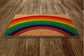 Under the Rainbow Door Mat, Rainbow Coir Door Mats, Funny Doormat, Welcome Rainbow Outdoor Mat