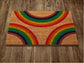 Rainbow Everywhere Door Mat, Rainbow Coir Door Mats, Couples Funny Rainbow Doormat, Welcome Rainbow Outdoor Mat