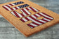 USA Doormat, USA Flag Mat, Patriotic Door Mats, Funny Doormat, Patriotic Flag Welcome Mats, US Flag Coir Doormat
