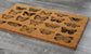 Butterflies Doormat, Welcome Doormats, Butterfly Outdoor Doormats, Butterflies Coir Mats, Welcome Funny Door Mats