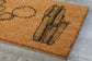 Dessert Cactus Doormat, Welcome Doormats, Cactuses Doormats, Cactus Coir Mats, Welcome Funny Door Mats