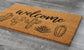 Welcome Cactus Mat, Welcome Cactus Coir Doormats, Cactus Doormats, Cactus Coir Mats, Welcome Funny Cactus Door Mats