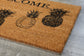 Welcome Pineapples Door Mat, Pineapples Welcome Coir Door Mats, Pineapple Funny Doormat, Welcome Pineapple Outdoor Mat
