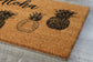 Aloha Pineapples Door Mat, Aloha Pineapples Welcome Coir Door Mats, Pineapple Funny Doormat, Aloha Pineapple Outdoor Mat