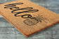Hello Pineapple Door Mats, Hello  Pineapples Welcome Coir Door Mats, Pineapple Funny Doormat, Pineapple Hello Outdoor Coir Mat