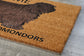 Komondors Door Mat, Welcome Komondor Door Mats, Hope You Like Komondors Coir Door Mats, Komondor Outdoor Coir Mat