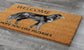Huskies Door Mat, Welcome Huskies Door Mat Door Mats, Hope You Like Huskies Door Mat Coir Door Mats, Huskies Door Mat Outdoor Coir Mat