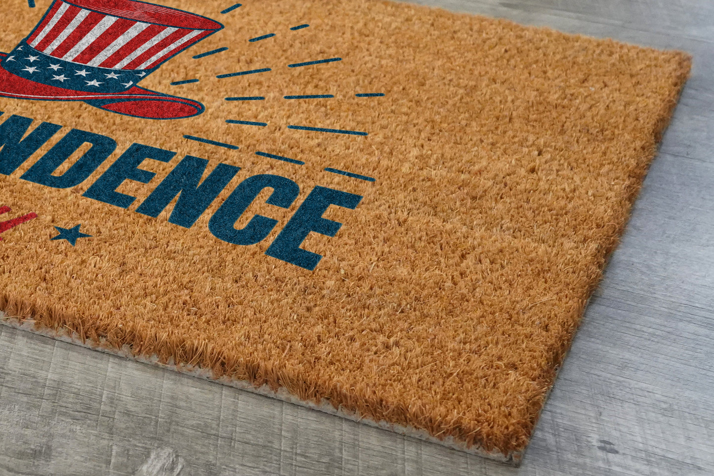 Independence Day Mat, USA Flag Door Mat, Patriotic Door Mats, Funny Doormat, Welcome Mats