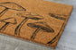 Mushroom Close Up Doormat, Welcome Mushroom Doormats, Mushrooms Doormats, Mushroom Coir Mats, Welcome Funny Mushroom Door Mats