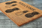 Welcome Pineapples Door Mat, Pineapples Welcome Coir Door Mats, Pineapple Funny Doormat, Welcome Pineapple Outdoor Mat