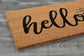 Hello Pineapple Door Mats, Hello  Pineapples Welcome Coir Door Mats, Pineapple Funny Doormat, Pineapple Hello Outdoor Coir Mat