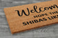 Shibas Like You Door Mat, Hope The Shibas Door Mats, Funny Shiba Doormat, Welcome Mats