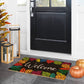Fall Welcome Leaves, Coir Door Mat, Welcome Mat, Front Door Leaves Mat, Outdoor Mats, Funny Leaves Doormat, Fall Welcome Mats, Coir Mats