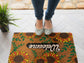 Fall Welcome Sunflower Mat, Coir Door Mat, Welcome Mat, SunflowerFront Door Mat, Outdoor Mats, Funny Doormat, Fall Welcome Mats, Coir Mats