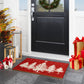 Christmas Pine Tree, Christmas Snow Coir Door Mat, Front Door Mat, Outdoor Mats, Funny Doormat, Welcome Mats, Coir Mats