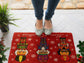 Merry Christmas Nutcracker, Christmas Snow Coir Door Mat, Front Door Mat, Outdoor Mats, Funny Doormat, Welcome Mats, Coir Mats