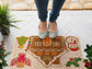 Christmas Gingerbreads, Christmas Snow Coir Door Mat, Front Door Mat, Outdoor Mats, Funny Doormat, Welcome Mats, Coir Mats