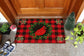 Christmas Cardinal Bird, Christmas Snow Coir Door Mat, Front Door Mat, Outdoor Mats, Funny Doormat, Welcome Mats, Coir Mats