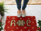 Christmas Joy, Christmas Snow Coir Door Mat, Front Door Mat, Outdoor Mats, Funny Doormat, Welcome Mats, Coir Mats