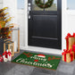 Merry Christmas Coir Door Mat, Christmas Snow Coir Door Mat, Front Door Mat, Outdoor Mats, Funny Doormat, Welcome Mats, WQinter Coir Mats