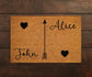 Custom Couple Names  Doormat, Personalized Love Doormat, Custom Heart Mat, Personalized Love Arrow Door Mat, Wedding Gift