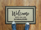 Schnauzers Doormat, Schnauzer Funny Dogs Door Mat, Schnauzers Doormat, Funny Schnauzer Dogs Rubber Mat, Welcome Schnauzers Mat