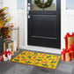 Gingerbread and Peppermints, Christmas and Peppermint Snow Coir Door Mat, Front Door Mat, Outdoor Mats, Funny Doormat, Welcome Mats