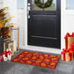 Gingerbread and Peppermint Door Mat, Peppermint Christmas Coir Mat, Front Door Mat, Outdoor Mats, Funny Doormat, Welcome Mats, Coir Mats