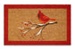 Christmas Cardinal Bird, Christmas Snow Coir Door Mat, Front Door Mat, Outdoor Mats, Funny Doormat, Welcome Mats, Coir Mats