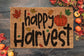 Fall Happy Harvest Mat, Coir Door Mat, Welcome Happy Harvest Mat, Front Door Mat, Outdoor Mats, Funny Doormat, Fall Welcome Mats, Coir Mats