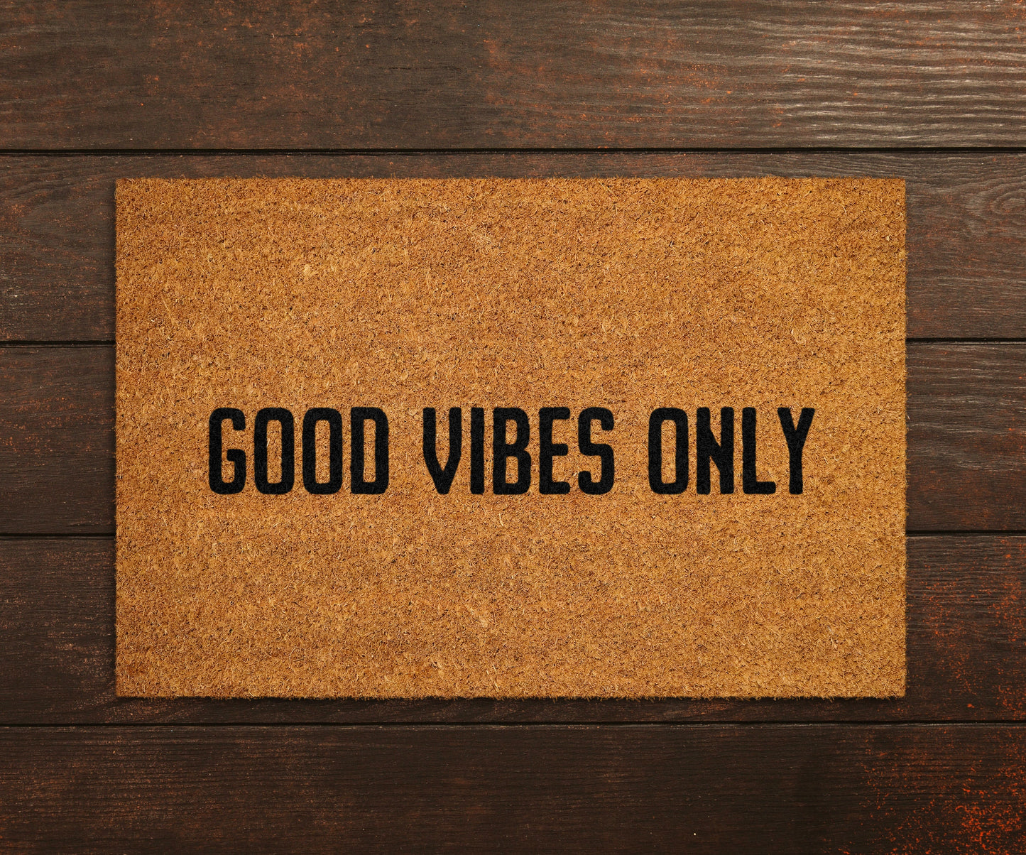 Good Vibes Only Welcome Doormats, Welcome Good Vibes Only Mat, Home Doormats, Funny Doormat, Funny Mats, Gift Doormats, Good Vibes Door Mats