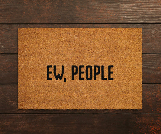 Hi Welcome Ew People Doormat, Welcome People Door Mats, Chili's Mat, Home Doormats, Funny Doormat, Hi Funny Mat, Hi Welcome Doormat