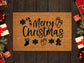 Merry Christmas Doormat, Christmas Coir Door Mat, Front Door Mat, Funny Doormat, Welcome Mats, Christmas Coir Mats
