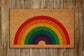 Rainbow Door Mat, Rainbow Welcome Coir Door Mats, Funny Doormat, Welcome Outdoor Mat
