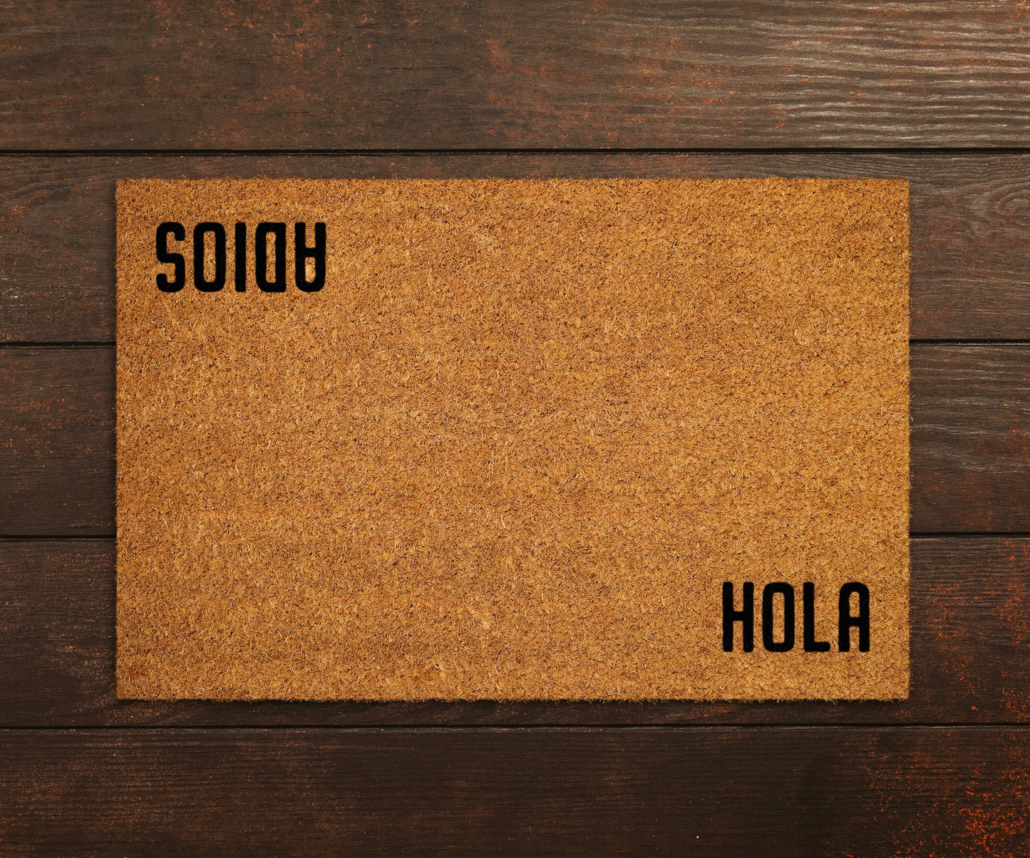 Hola Adios Doormat, Hola Adios Door Mat, Hola Adios Doormats, Hola Adios Welcome  Mat, Funny Hola Adios Doormat, Welcome Hola Adios Mats